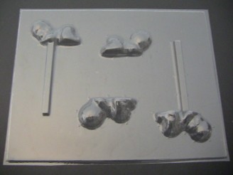 4222 Baby 3D Chocolate Candy Lollipop Mold